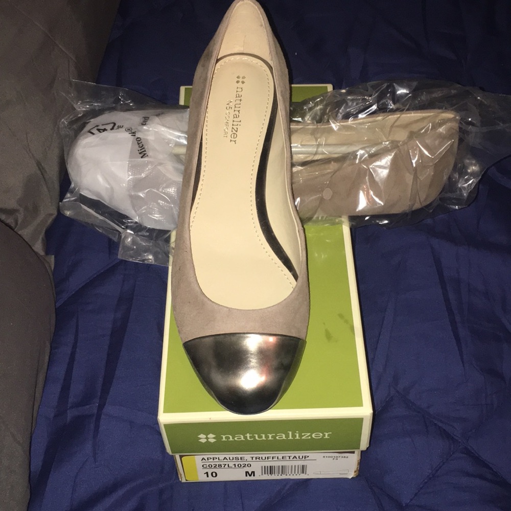 Suede flats